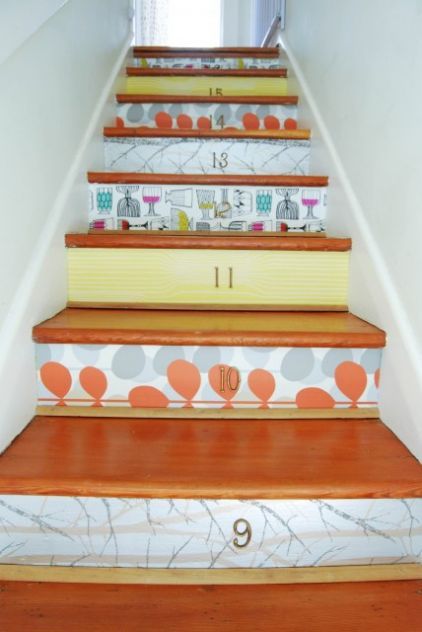 stairs decoration for special occasions