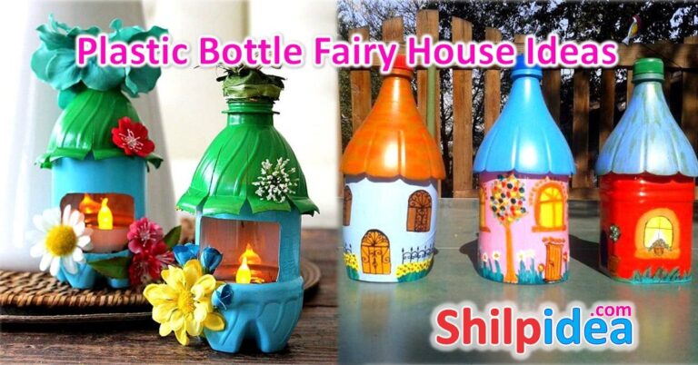 Plastic Bottle Fairy House Ideas • Shilpidea.Com